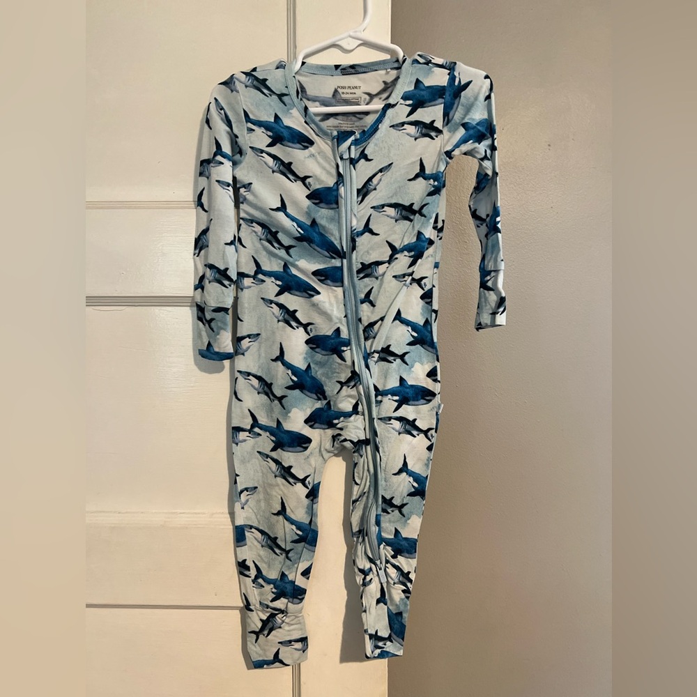 Posh Peanut double zip romper